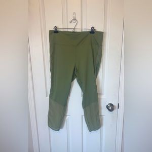 Cropped Mesh Leggings